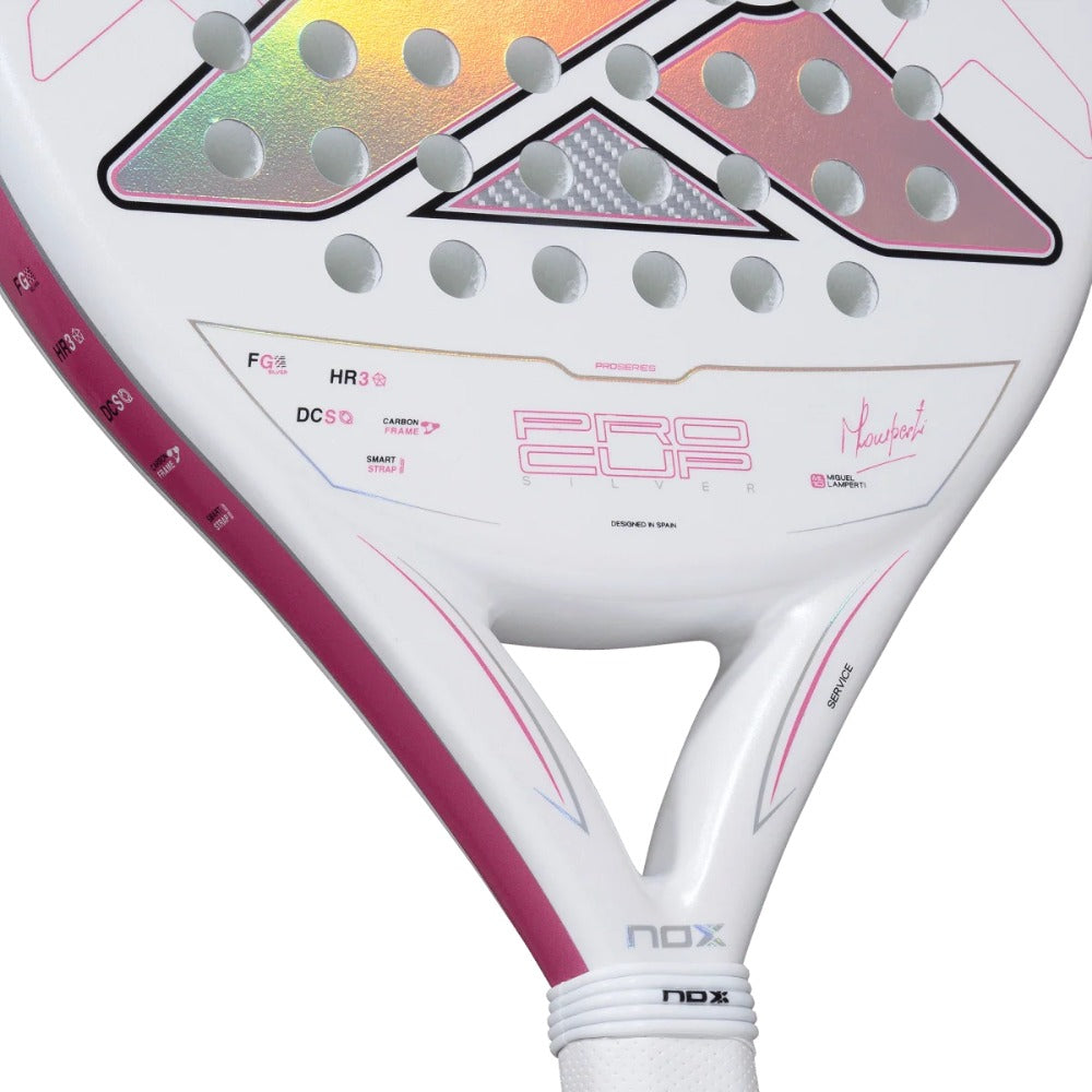 Raquette de padel Nox ML10 Pro Cup Silver by Miguel Lamperti 2027 - Esprit Padel Shop