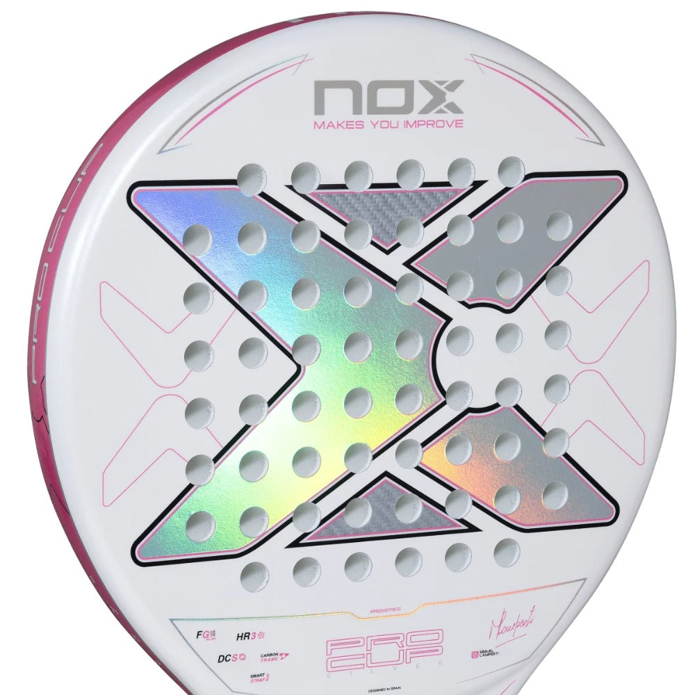 Raquette de padel Nox ML10 Pro Cup Silver by Miguel Lamperti 2027 - Esprit Padel Shop