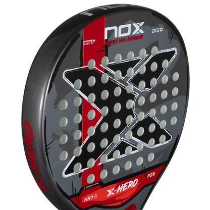 Raquette de padel Nox X-Hero Rouge 2026
