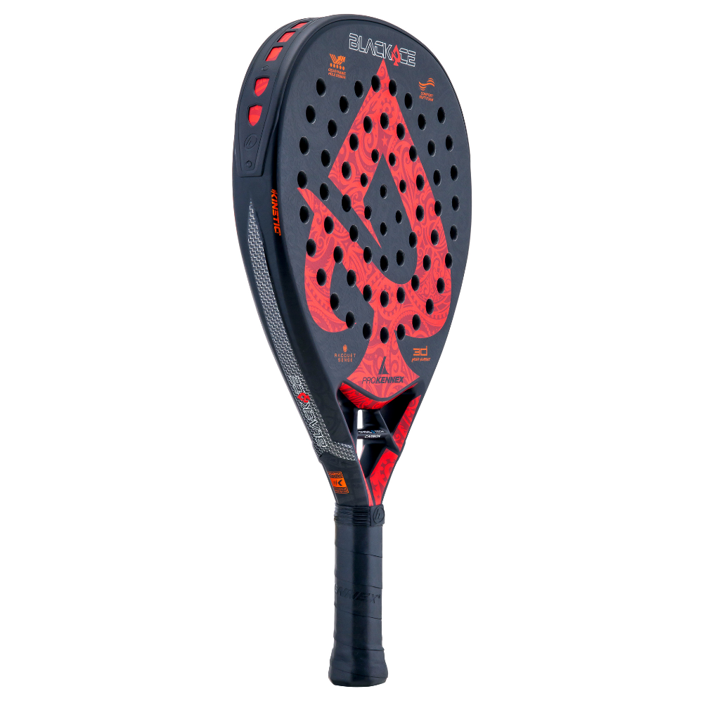 Raquette de padel Pro Kennex Black Ace Rouge