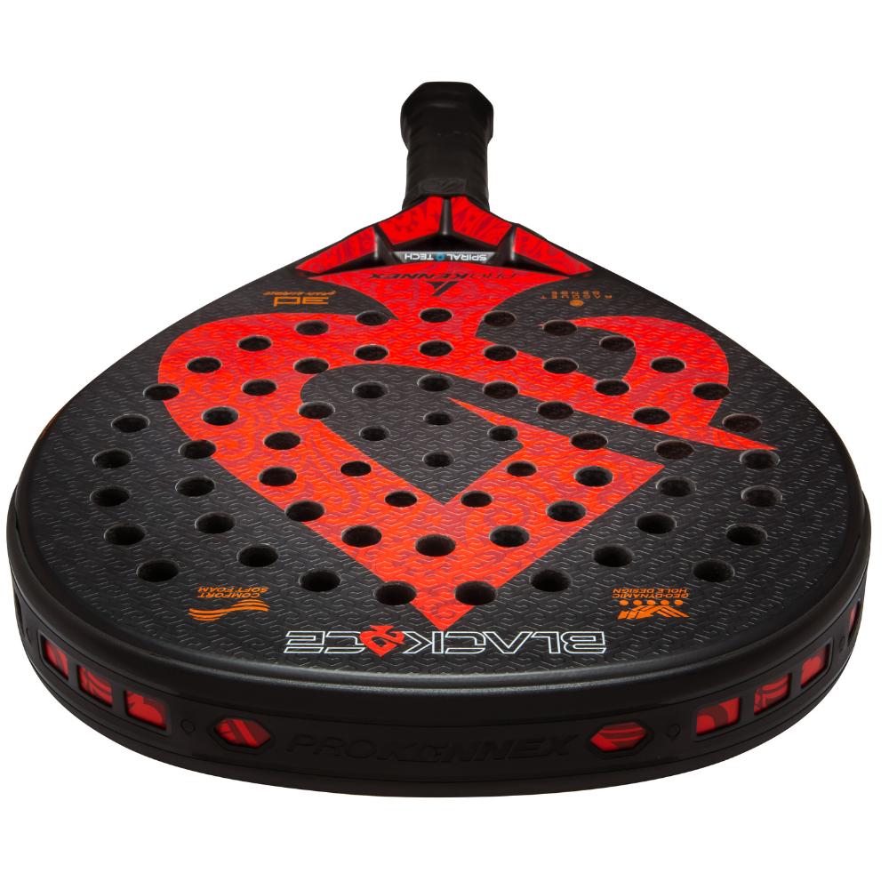 Raquette de padel Pro Kennex Black Ace Rouge