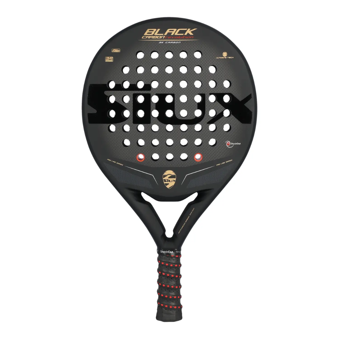 Raquette de padel Siux Black Carbon Revolution 3k