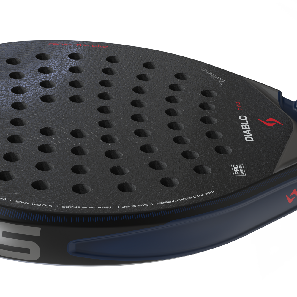 TEST CLUB - Raquette de padel Siux Diablo Pro 5 Bleu 2026