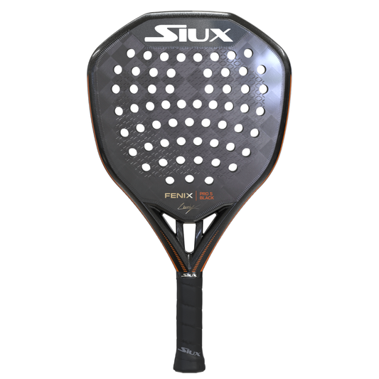 Raquette de padel Siux Fenix Pro V Black Edition by Leo Augsburger 2025
