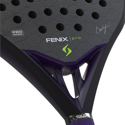 RAQUETTE DE TEST - Raquette de padel Siux Fenix Pro VI Black Edition by Leo Augsburger 2026