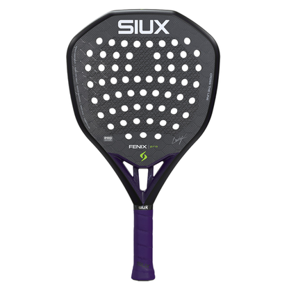 TEST CLUB - Raquette de padel Siux Fenix Pro VI Black Edition by Leo Augsburger 2026