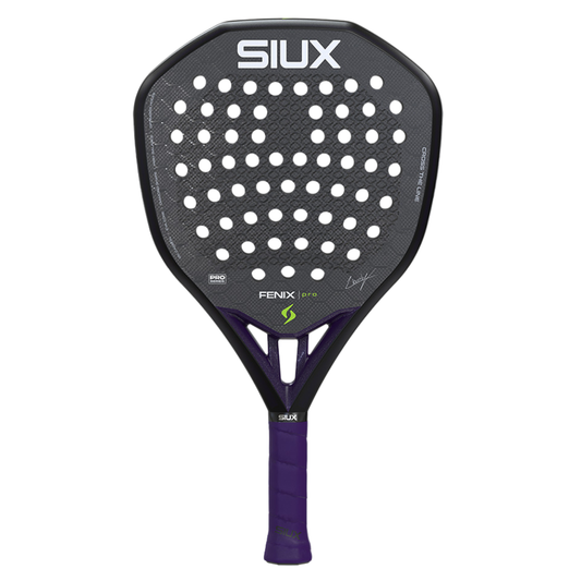 Raquette de padel Siux Fenix Pro VI Black Edition by Leo Augsburger 2026