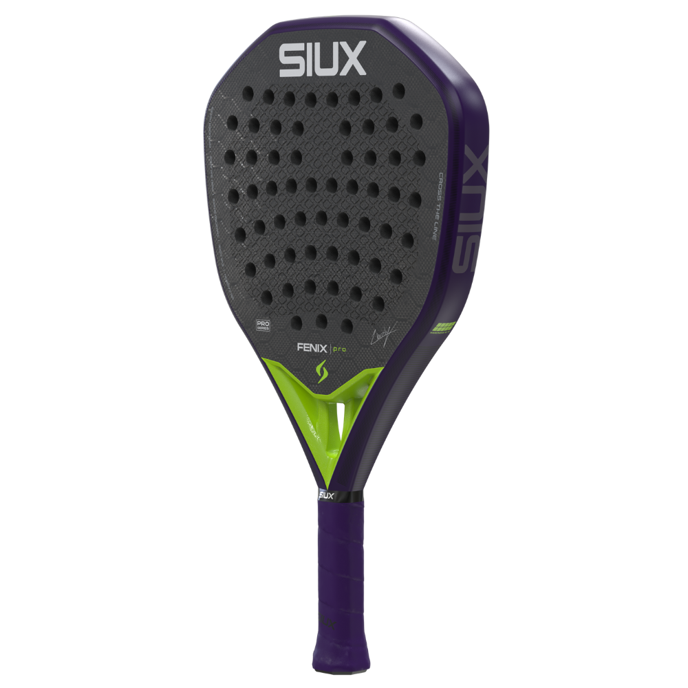 RAQUETTE DE TEST - Raquette de padel Siux Fenix Pro VI Violet By Leo Augsbuger 2026