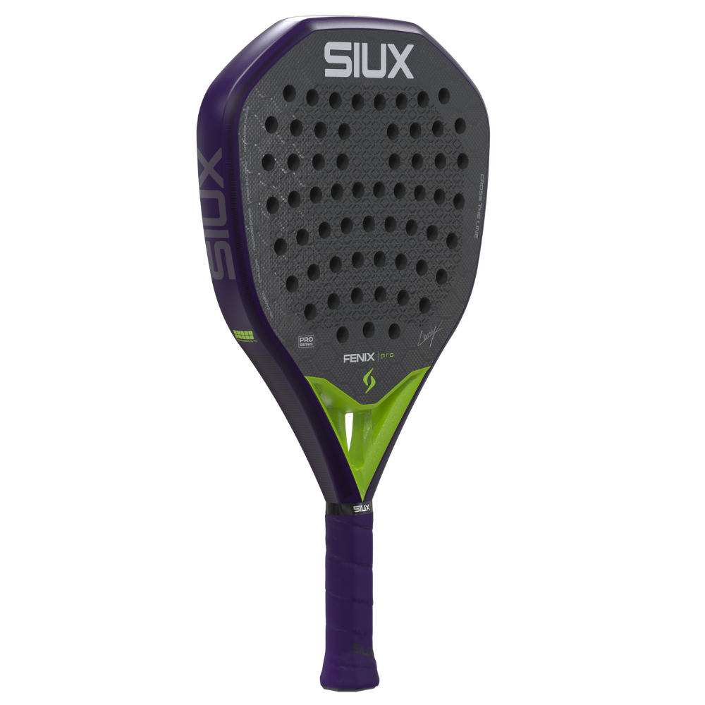 TEST CLUB -  Raquette de padel Siux Fenix Pro VI Violet By Leo Augsbuger 2026