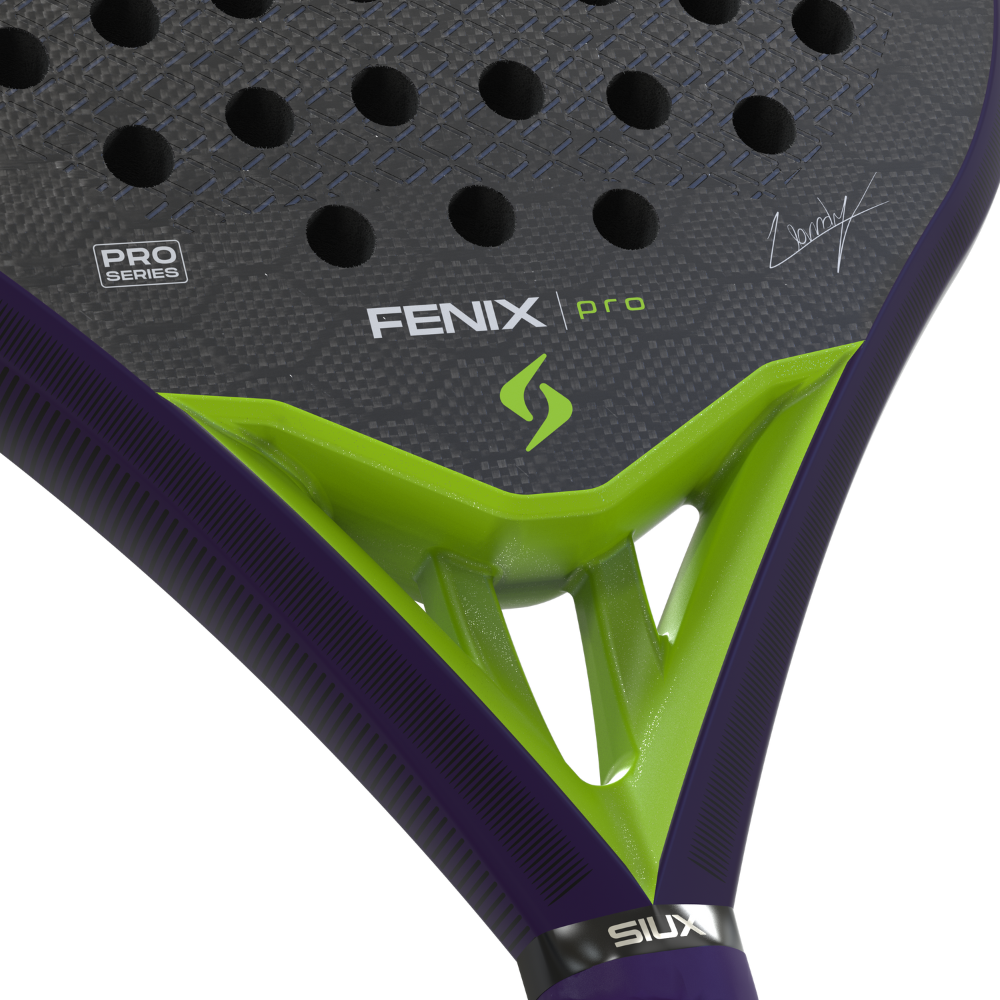 Raquette de padel Siux Fenix Pro VI Violet By Leo Augsbuger 2026