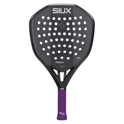Raquette de padel Siux Fenix Pro VII Noir By Leo Augsburger 2027 - Esprit Padel Shop
