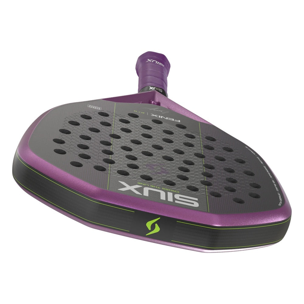 Raquette de padel Siux Fenix Pro VII Violet By Leo Augsburger 2027 - Esprit Padel Shop