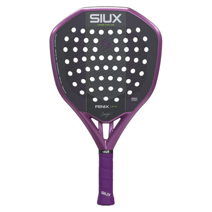 Raquette de padel Siux Fenix Pro VII Violet By Leo Augsburger 2027 - Esprit Padel Shop