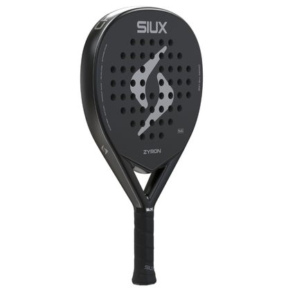 Raquette de padel Siux Zyron Anthracite 2026 - Esprit Padel Shop