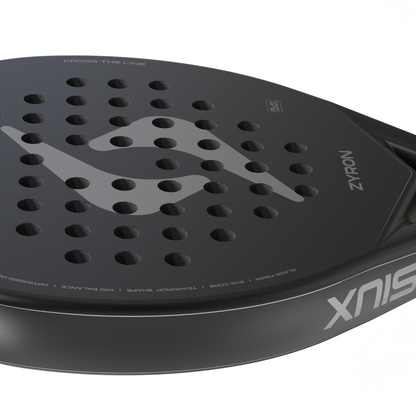 Raquette de padel Siux Zyron Anthracite 2026 - Esprit Padel Shop