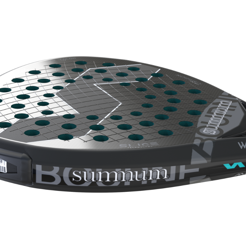 Raquette de padel Varlion Bourne Summum Carbon Black 2024
