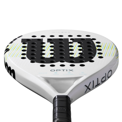 Raquette de padel Wilson Optix V1 Blanc 2025