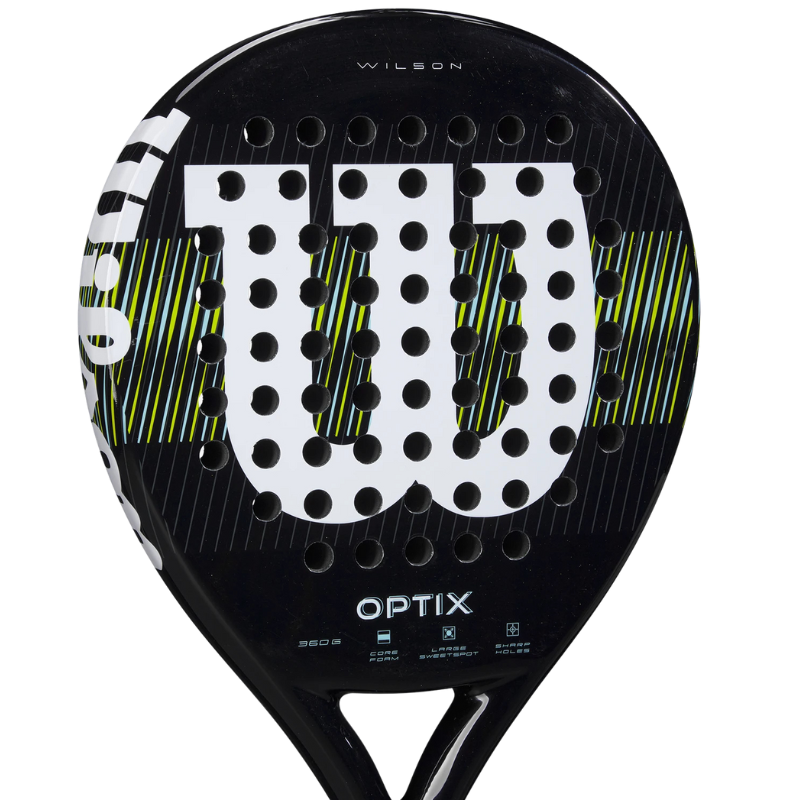 Raquette de padel Wilson Optix V1 Noir 2025