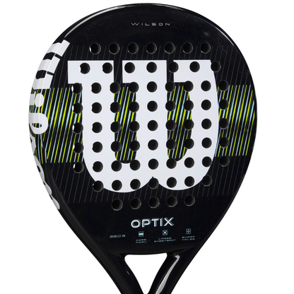 Raquette de padel Wilson Optix V1 Noir 2025