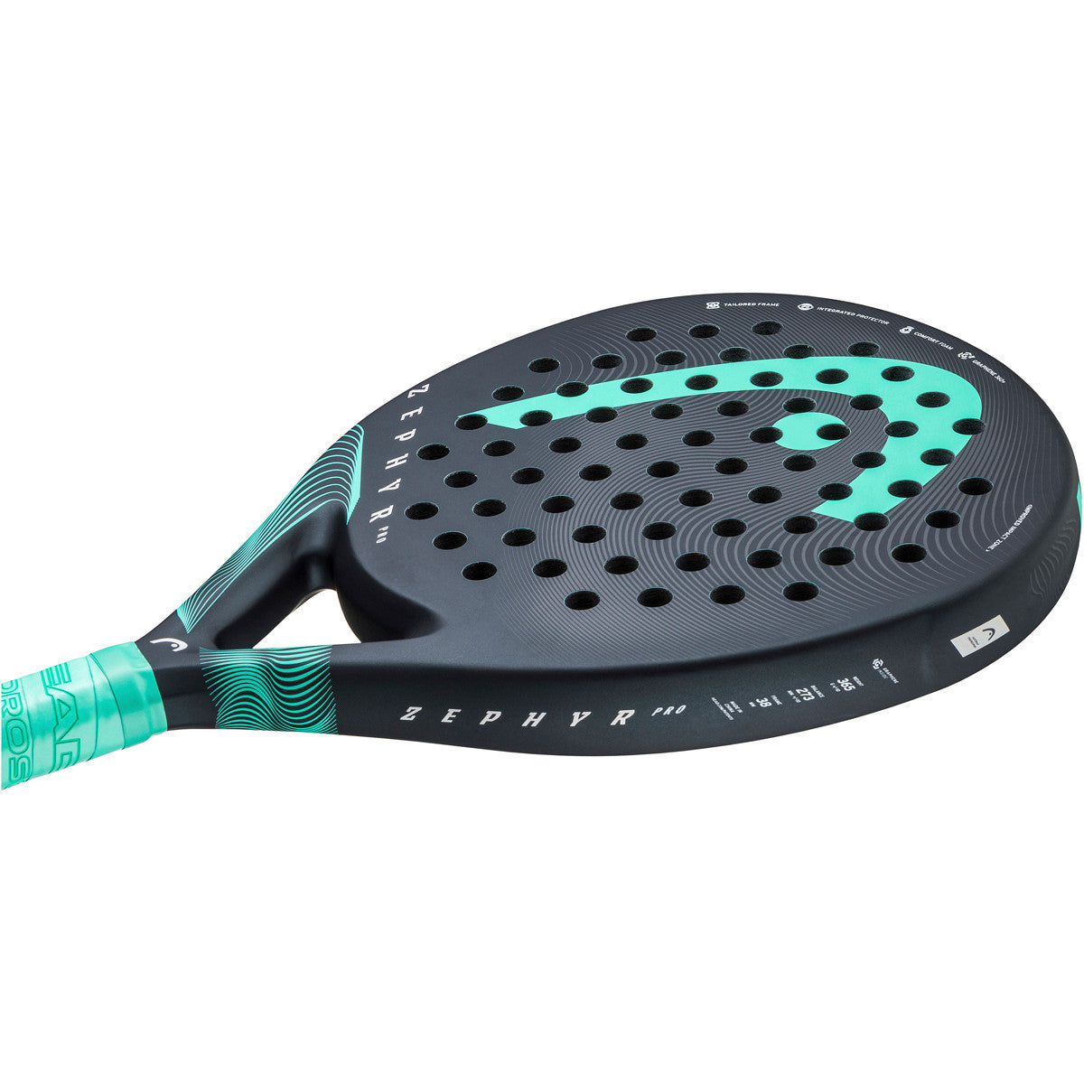 Raquette de padel Head Zephyr Pro Noir/Bleu