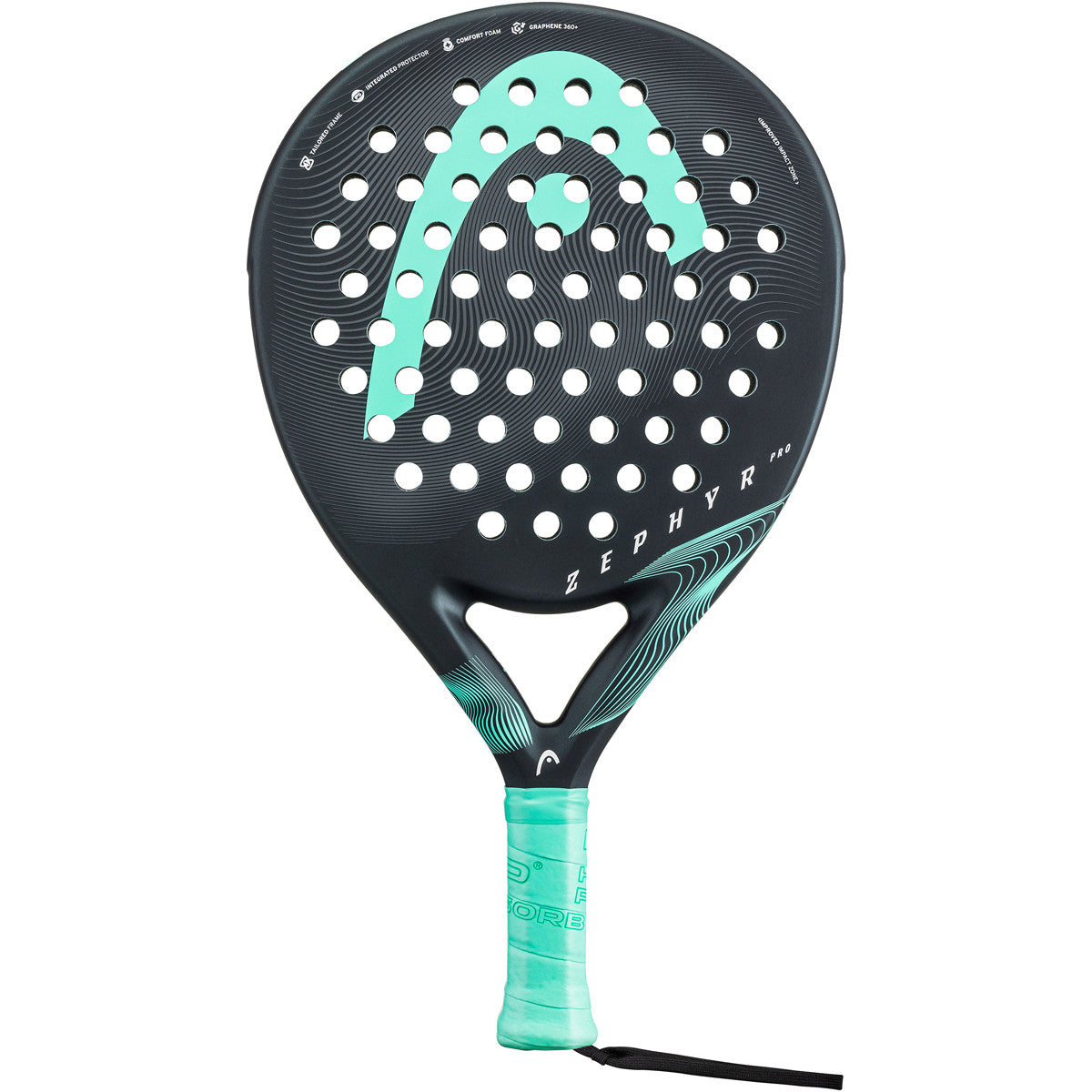 Raquette de padel Head Zephyr Pro Noir/Bleu