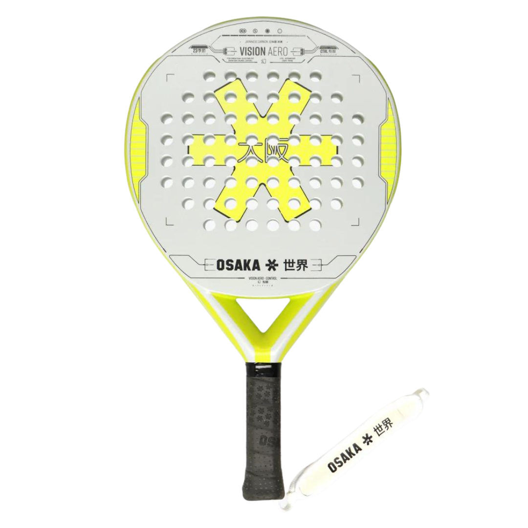 Raquette de padel Osaka Vision Aero Control Jaune
