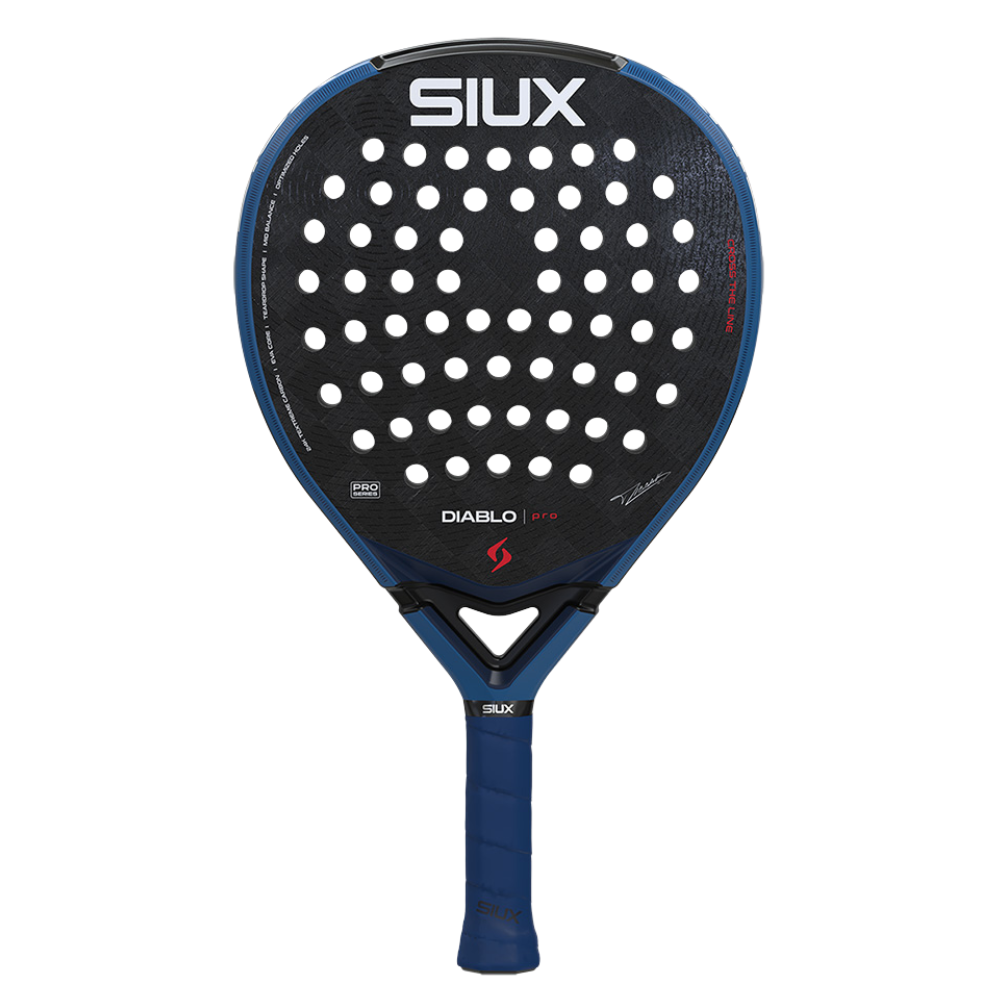 RAQUETTE DE TEST - Raquette de padel Siux Diablo Pro 5 Bleu 2026