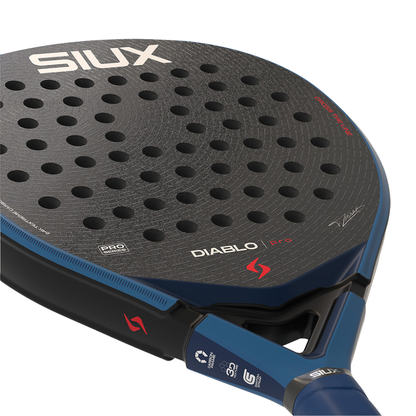 RAQUETTE DE TEST - Raquette de padel Siux Diablo Pro 5 Bleu 2026