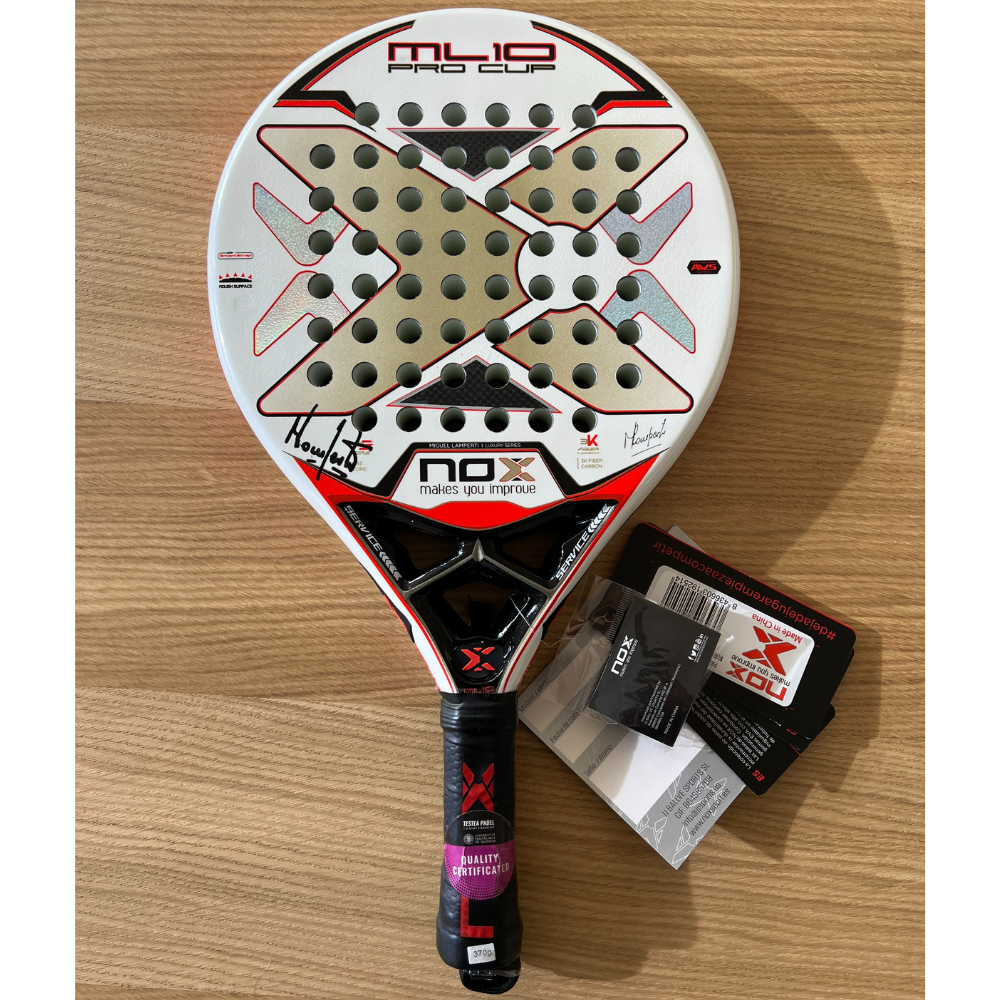 Raquette Nox ML10 Pro Cup Luxury Series de Miguel LAMPERTI