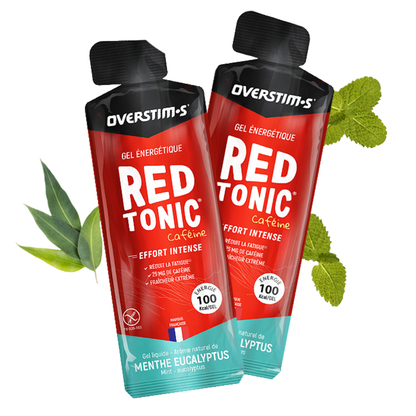 Gel énergétique Overstim.s Red Tonic Menthe Eucalyptus