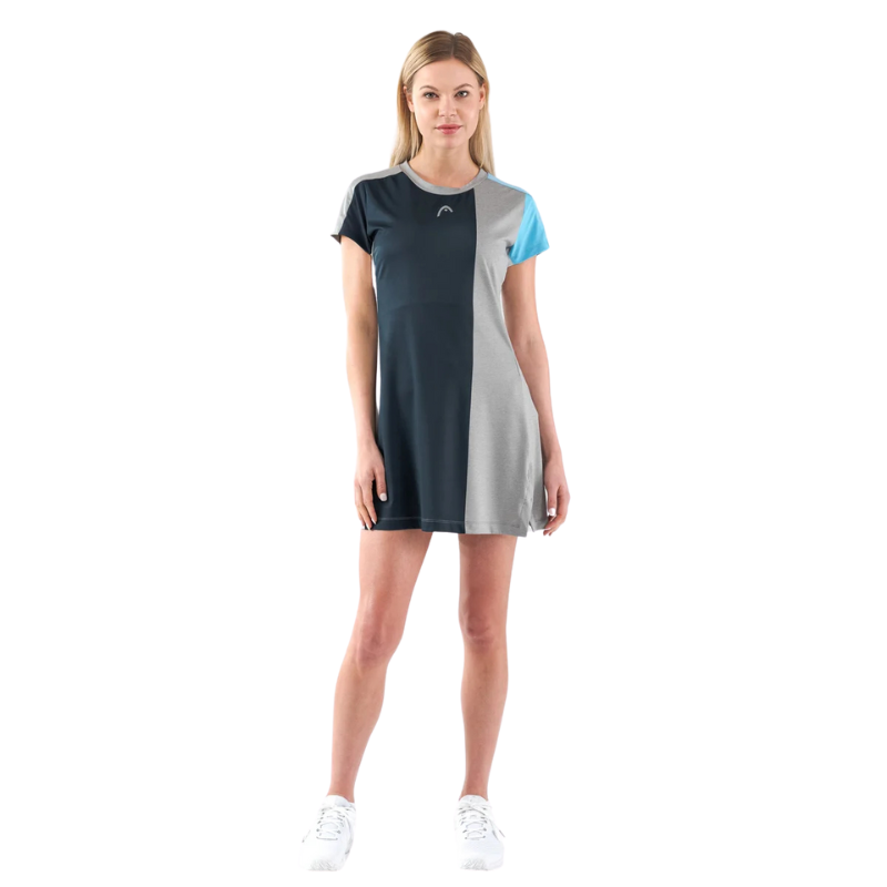 Robe Head Padel Tech Gris/Marine Femme