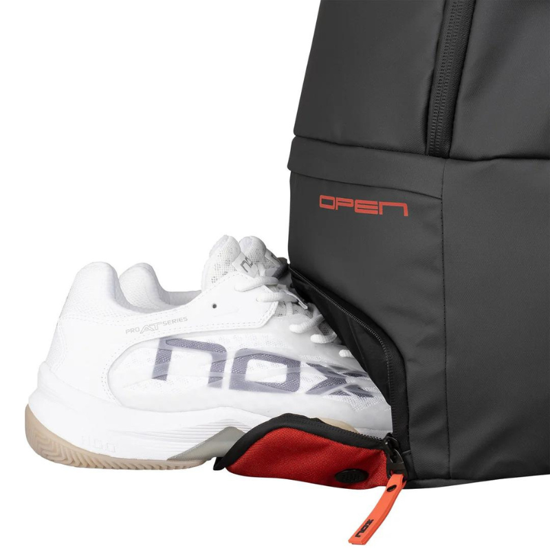 Sac à dos Nox Luxury Open Series Noir/Rouge