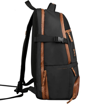 Sac à dos Nox Luxury Open Series Noir/Marron