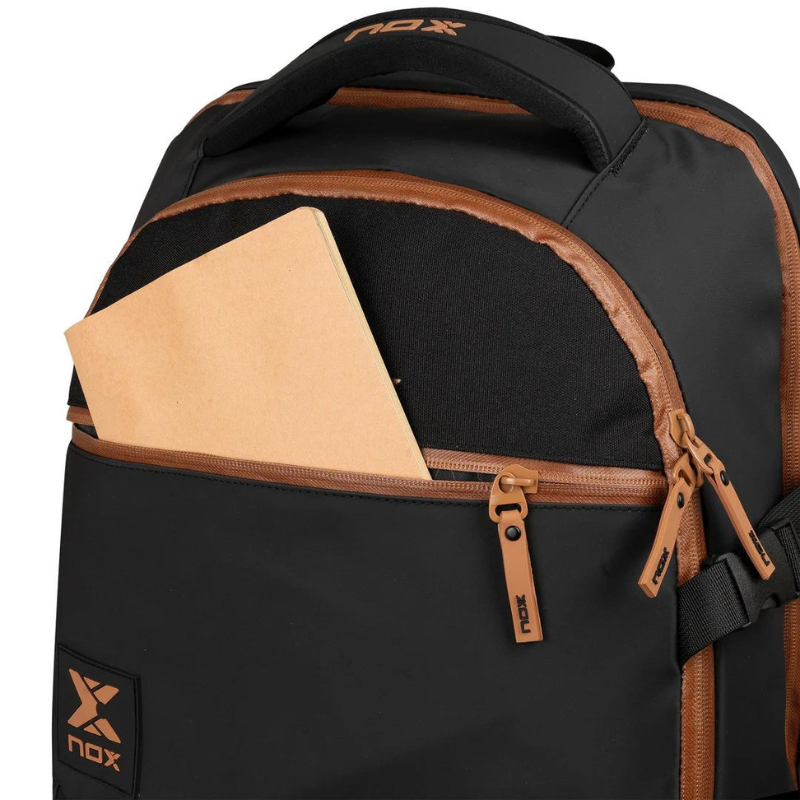 Sac à dos Nox Luxury Open Series Noir/Marron