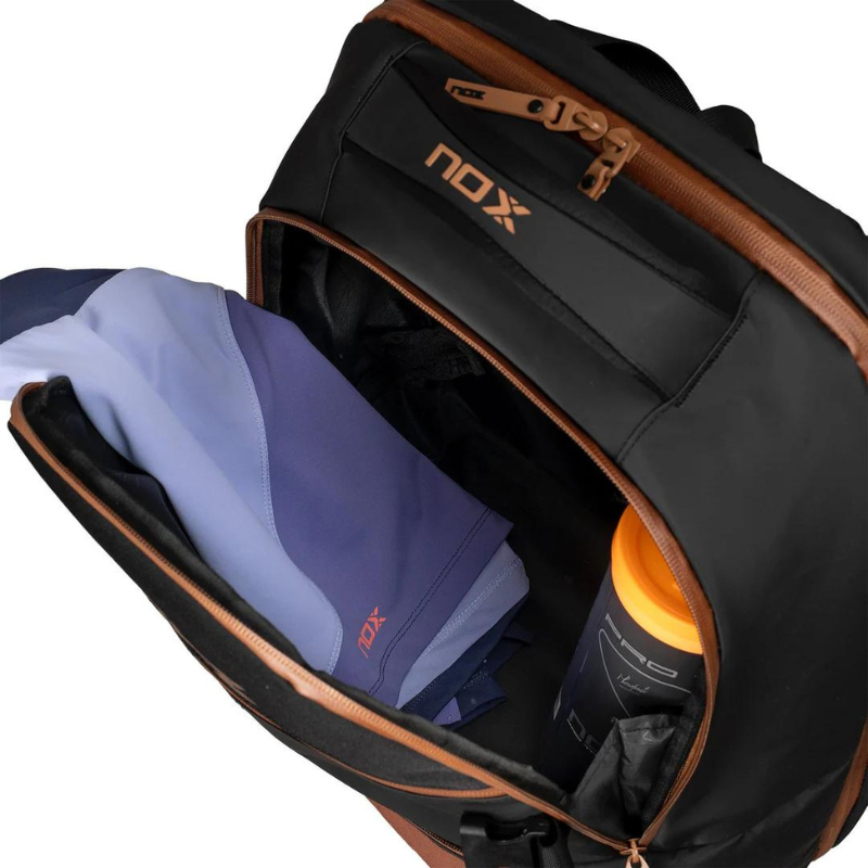 Sac à dos Nox Luxury Open Series Noir/Marron