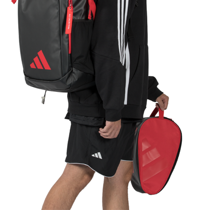 Sac de chaussures Adidas Noir/Rouge