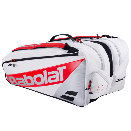 Sac de padel Babolat RH Pro Padel Lebron Blanc/Rouge