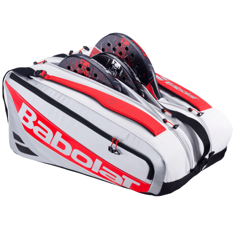 Sac de padel Babolat RH Pro Padel Lebron Blanc/Rouge