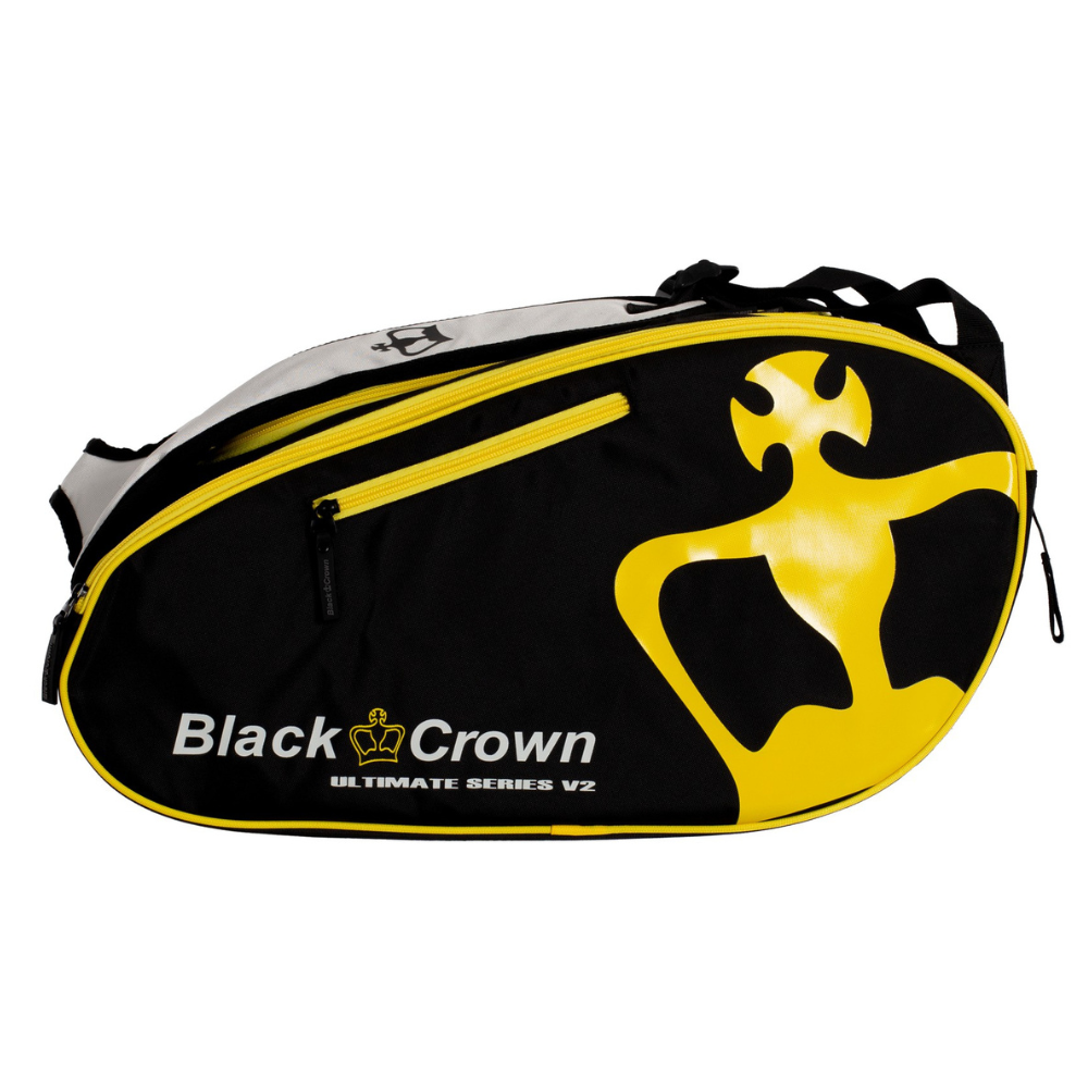Sac de padel Black Crown Ultimate Series V2 Noir/Jaune - Esprit Padel Shop