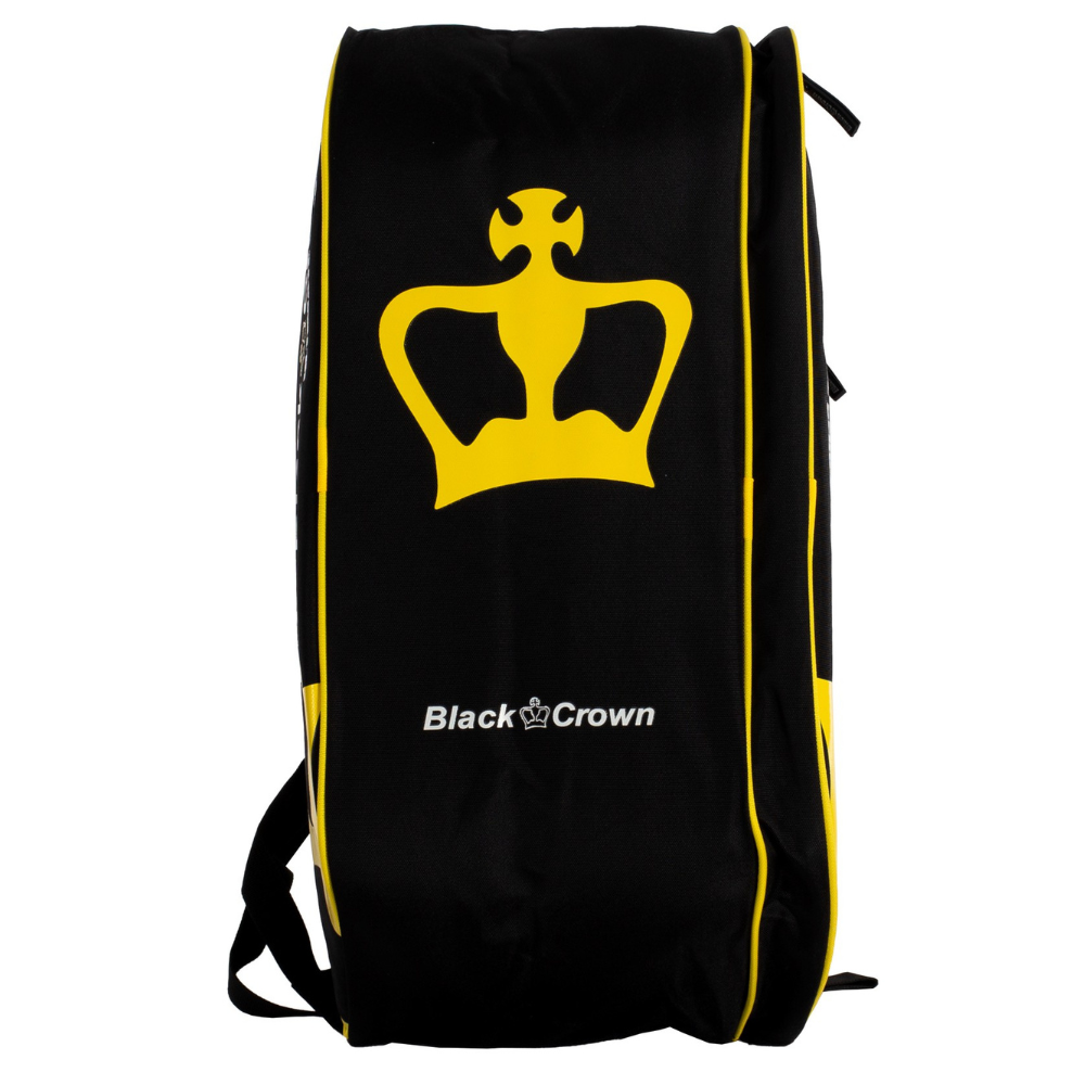 Sac de padel Black Crown Ultimate Series V2 Noir/Jaune - Esprit Padel Shop