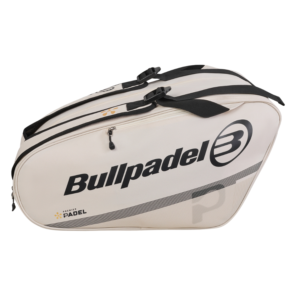 Sac de padel Bullpadel Tour Premier Padel Blanc 2026