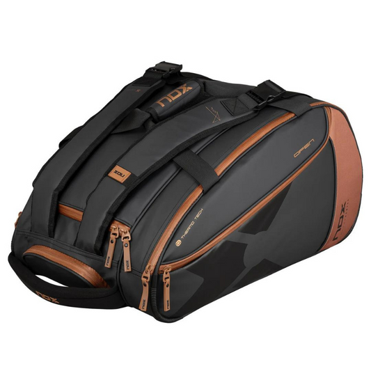Sac de padel Nox Luxury Open Series Noir/Marron