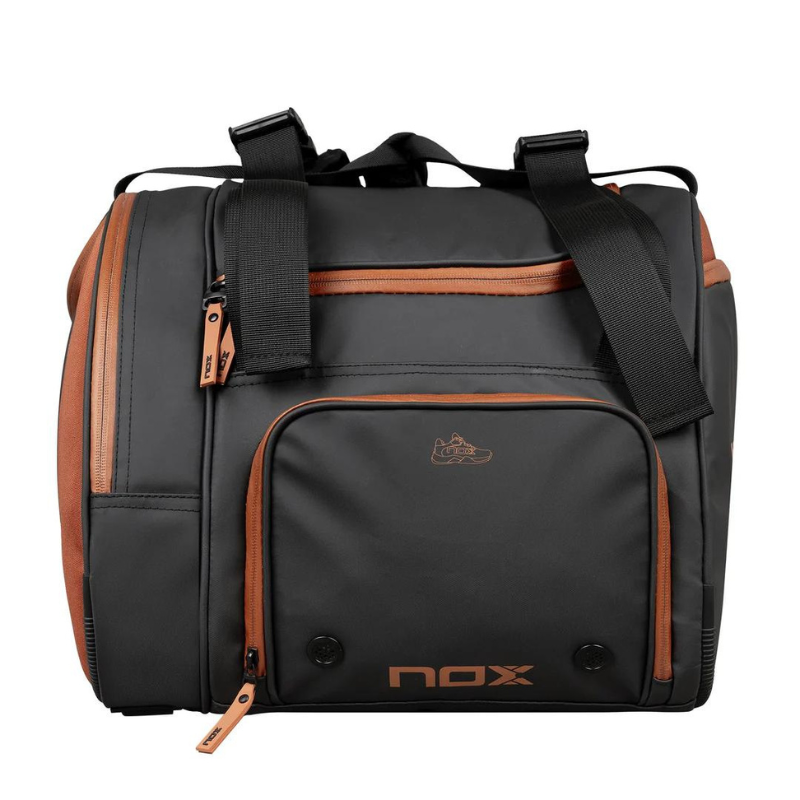 Sac de padel Nox Luxury Open Series Noir/Marron