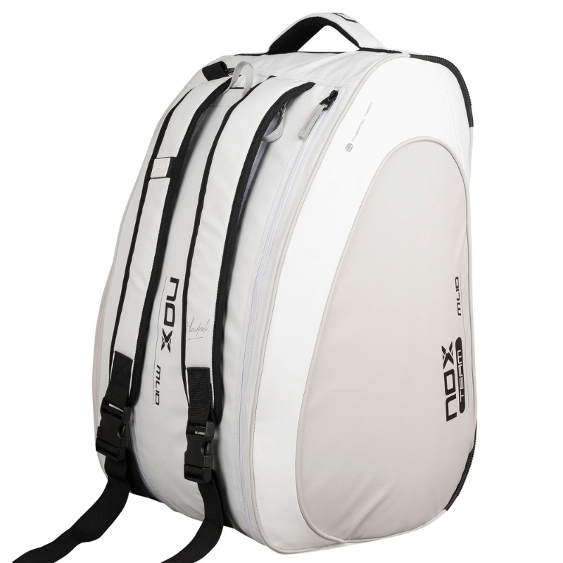 Sac de padel Nox ML10 Team Blanc/Gris