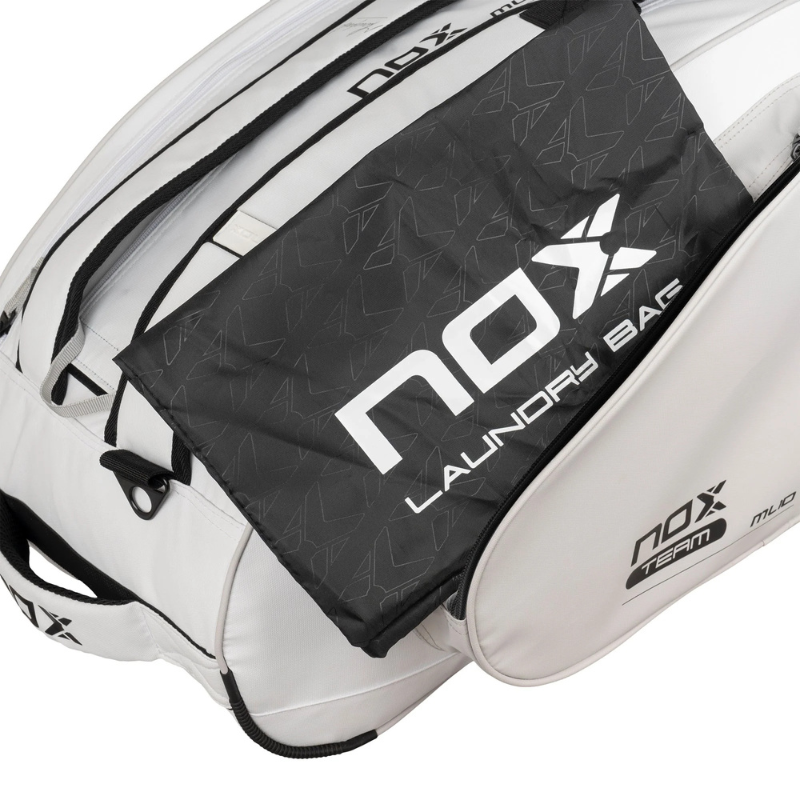 Sac de padel Nox ML10 Team Blanc/Gris