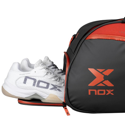 Sac de padel Nox Luxury Open Series Noir/Rouge