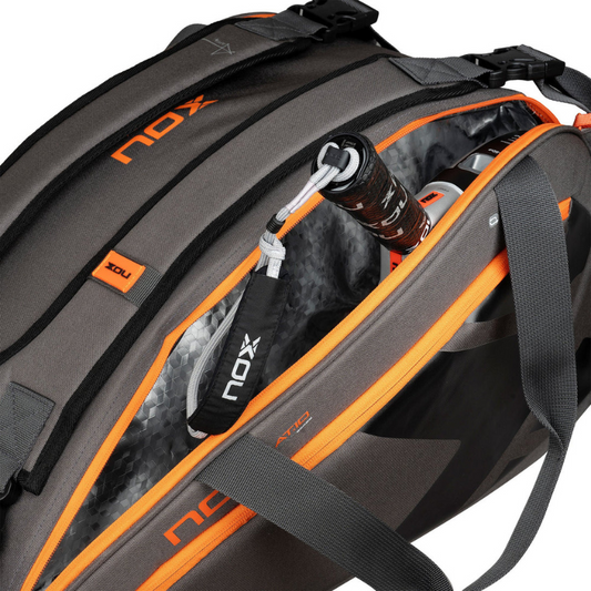 Sac de padel Nox AT10 Team Gris/Orange