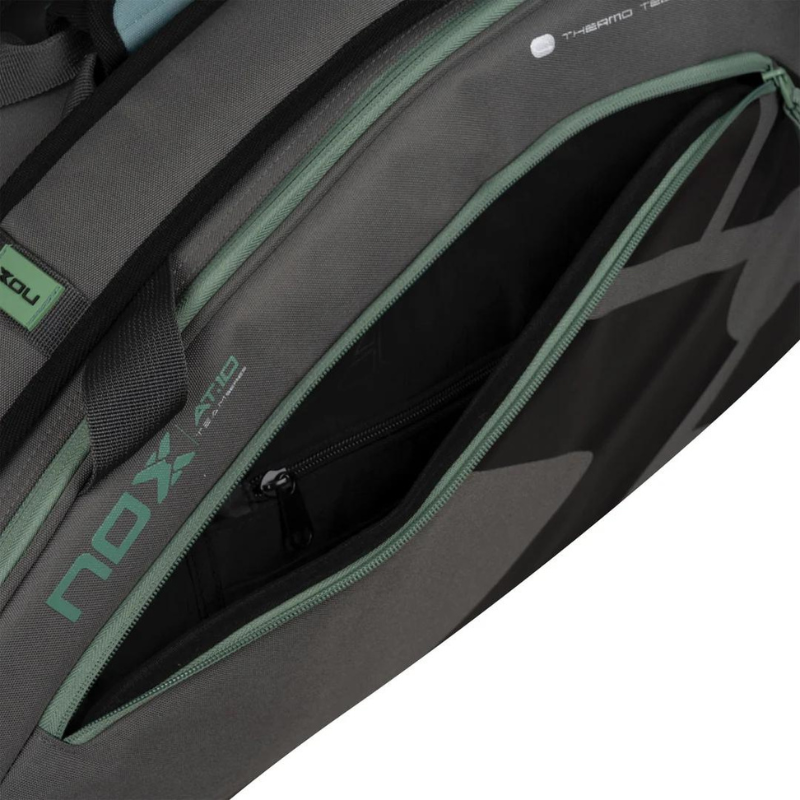 Sac de padel Nox AT10 Team Gris/Vert