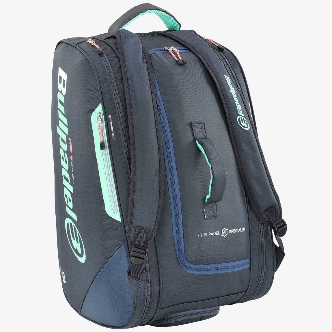 Sac de padel Bullpadel Performance Turquoise 2024