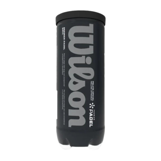 Tube de 3 balles de padel Wilson Premier Padel